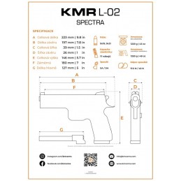 KMR L-02 SPECTRA cal. 9x19 OR