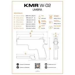 KMR W-02 UMBRA cal. 9x19