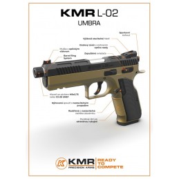 KMR L-02 UMBRA cal. 9x19 OR SR